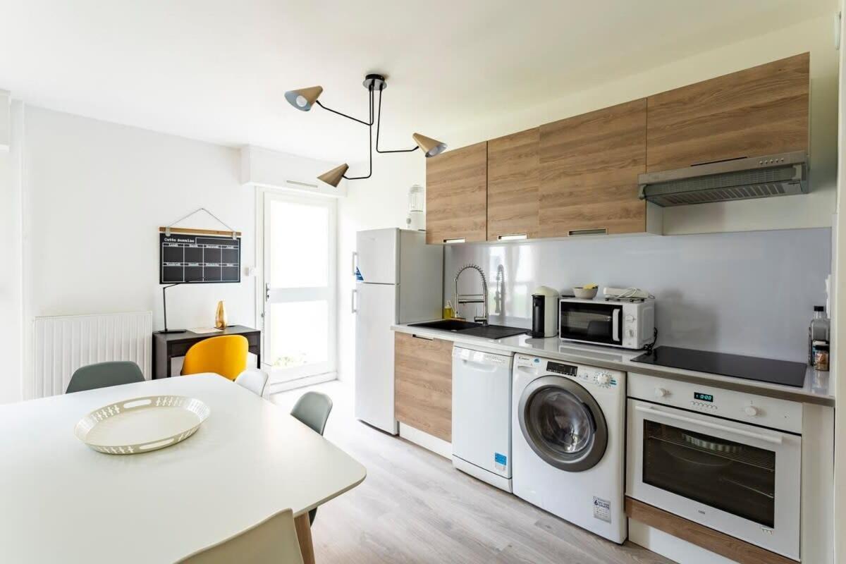 Les Asturies - Appartement Renove - Cosy Moderne Rennes Luaran gambar